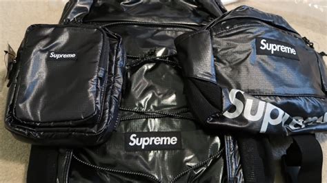 supreme fw17 waist bag fake|how to check for fake supreme.